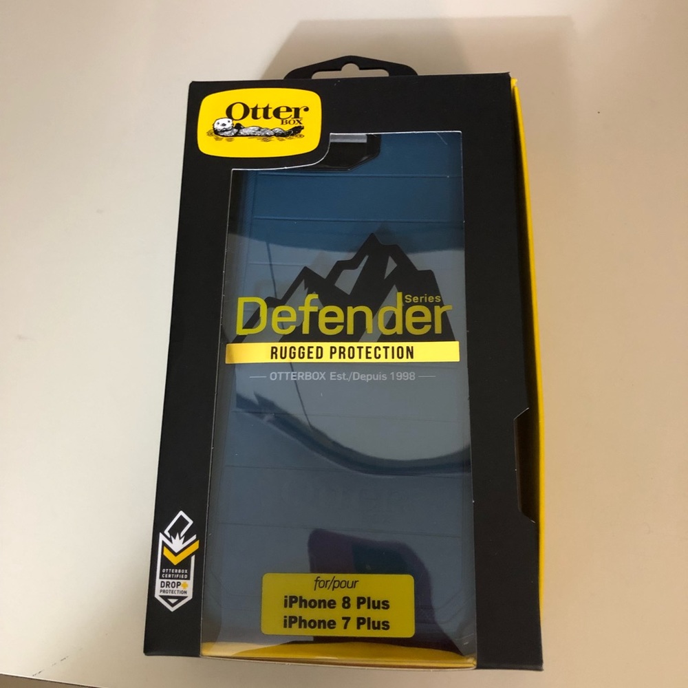 Otter box Blue and White for IPhone 7/8 Plus